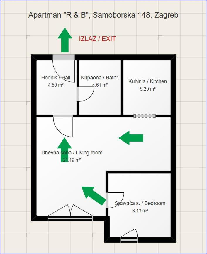 Well-Equipped Apartment With Free Parking Zagreb Exteriör bild